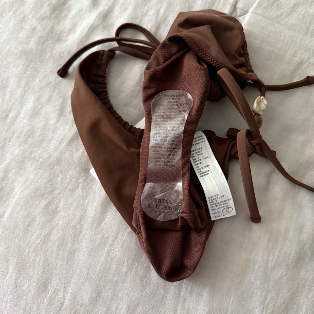 Brown Abercrombie Bikini Bottoms BNWT - Picture 4 of 4